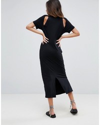 schwarzes Freizeitkleid von Asos