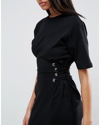 schwarzes Freizeitkleid von Asos