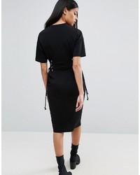 schwarzes Freizeitkleid von Asos