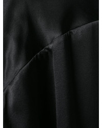 schwarzes gerade geschnittenes Kleid aus Seide von Faith Connexion