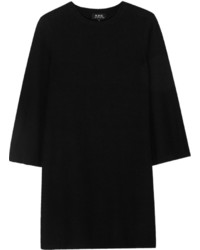schwarzes gerade geschnittenes Kleid von Atelier