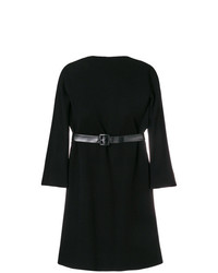 schwarzes gerade geschnittenes Kleid von Balenciaga Vintage