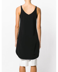 schwarzes gerade geschnittenes Kleid von DKNY