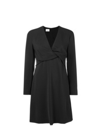 schwarzes gerade geschnittenes Kleid von Dondup