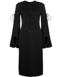 schwarzes gerade geschnittenes Kleid von Ellery