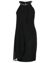 schwarzes gerade geschnittenes Kleid von Esprit