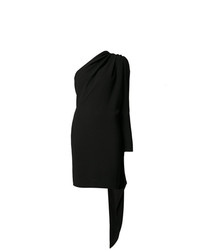 schwarzes gerade geschnittenes Kleid von Gareth Pugh