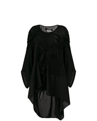 schwarzes gerade geschnittenes Kleid von Junya Watanabe