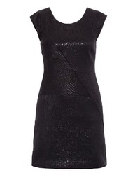 schwarzes gerade geschnittenes Kleid von Mexx