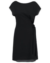 schwarzes gerade geschnittenes Kleid von Reiss