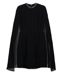 schwarzes gerade geschnittenes Kleid von The Kooples