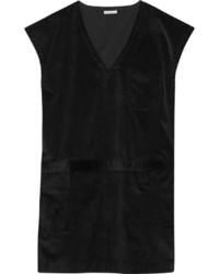 schwarzes gerade geschnittenes Kleid von Tomas Maier