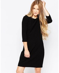 schwarzes gerade geschnittenes Kleid von Vero Moda