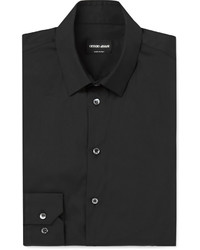 schwarzes Hemd von Giorgio Armani