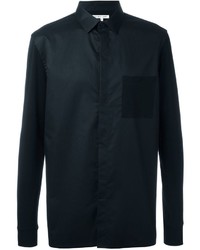schwarzes Hemd von Helmut Lang