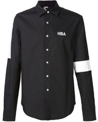 schwarzes Hemd von Hood by Air
