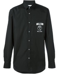 schwarzes Hemd von Moschino