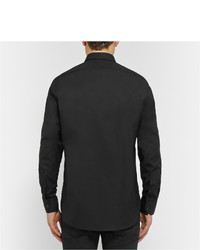 schwarzes Hemd von Saint Laurent