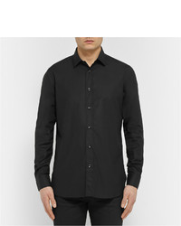 schwarzes Hemd von Saint Laurent