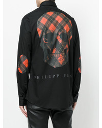 schwarzes Hemd von Philipp Plein