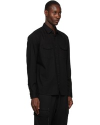 schwarzes Jeanshemd von Z Zegna