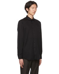 schwarzes Jeanshemd von Zegna