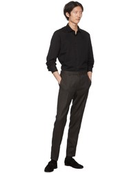 schwarzes Jeanshemd von Zegna