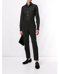 schwarzes Jeanshemd von Dolce & Gabbana