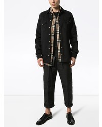 schwarzes Jeanshemd von Dolce & Gabbana