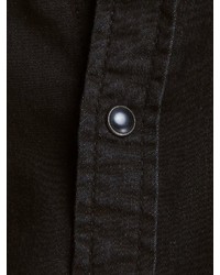 schwarzes Jeanshemd von Jack & Jones