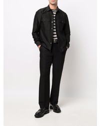 schwarzes Jeanshemd von Tom Ford