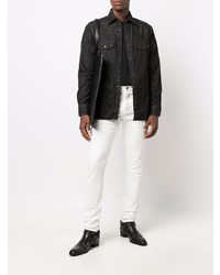 schwarzes Jeanshemd von Tom Ford