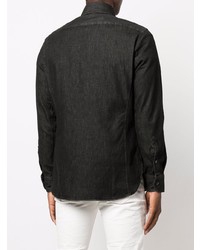 schwarzes Jeanshemd von Tom Ford