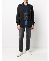 schwarzes Jeanshemd von Diesel