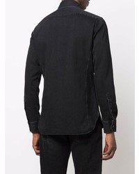 schwarzes Jeanshemd von Tom Ford