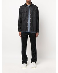 schwarzes Jeanshemd von Zadig & Voltaire