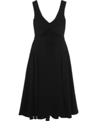 schwarzes Kleid mit Ausschnitten von J.W.Anderson