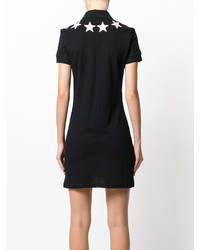 schwarzes Kleid mit Sternenmuster von Givenchy