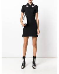 schwarzes Kleid mit Sternenmuster von Givenchy