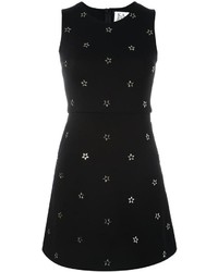 schwarzes Kleid mit Sternenmuster von Zoe Karssen