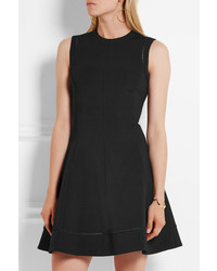 schwarzes Kleid von Victoria Beckham