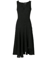 schwarzes Kleid von Alexander McQueen