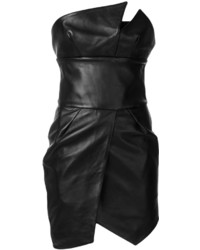 schwarzes Kleid von Alexandre Vauthier