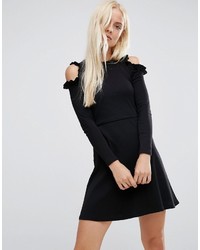 schwarzes Kleid von Asos