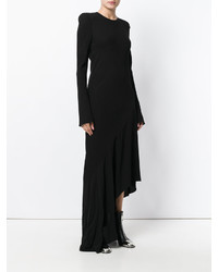 schwarzes Kleid von Haider Ackermann
