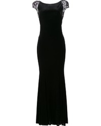 schwarzes Kleid von Badgley Mischka
