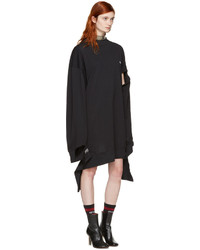 schwarzes Kleid von Vetements