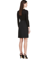schwarzes Kleid von Calvin Klein Collection