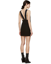 schwarzes Kleid von Anthony Vaccarello