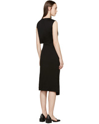 schwarzes Kleid von Jil Sander